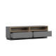 TV plaukts DOLEK RTV 09 - GREY II Artisan / Norvēģijas priede