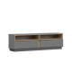 TV plaukts DOLEK RTV 09 - GREY II Artisan / Norvēģijas priede