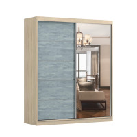 BETON 183 cm - Sonoma oak & Concrete 