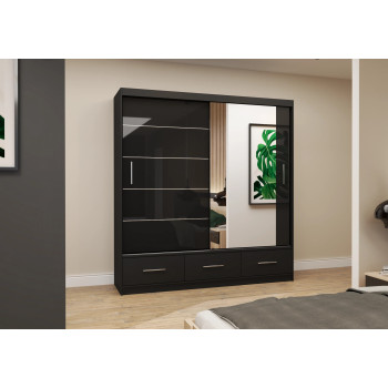 GLANCĒTS - Skapis FLORENCE 200 cm GLANCĒTS - Skapis FLORENCE 200 cm