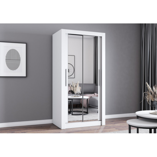 Skapis-kupeja MILAN (100 cm) Skapis-kupeja MILAN (100 cm)