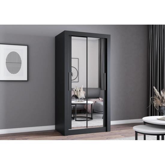 Skapis-kupeja MILAN (100 cm) Skapis-kupeja MILAN (100 cm)