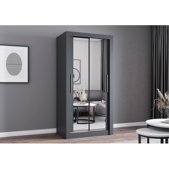Skapis-kupeja MILAN (100 cm) Skapis-kupeja MILAN (100 cm)