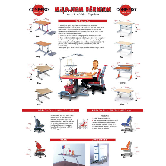Детский стул Comf-pro Royce kinderPro1