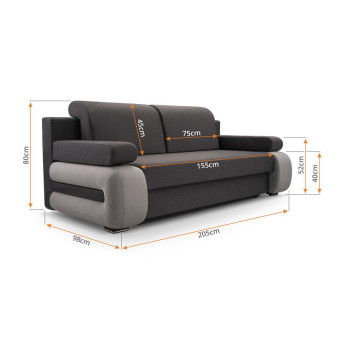 Диван GLORIA Bahama 35 + Bahama 31