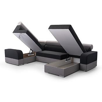 Угловой диван INFINITY SUPER праввый угол Bahama 35 + Bahama 31  "U"-форма