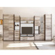 Стенка MOKKA II Дуб Кентербери + Дуб Country Grey Стенка MOKKA II Дуб Кентербери + Дуб Country Grey