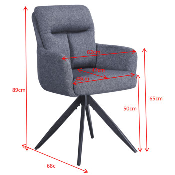 Стул LEO Light Grey