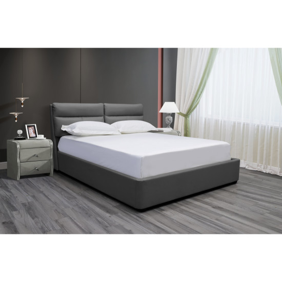 Кровать AURORA 160х200 Dark Grey