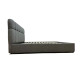Кровать ENIGMA 180х200 Dark Grey (8816-36)