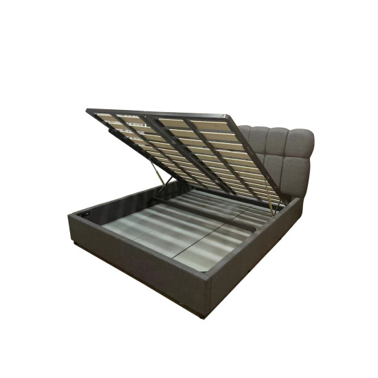 Кровать ENIGMA 180х200 Dark Grey (8816-36)