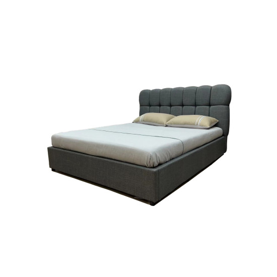 Кровать ENIGMA 180х200 Dark Grey (8816-36)