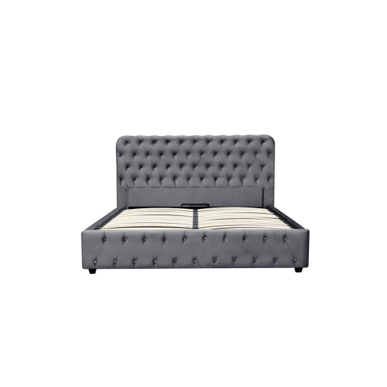 Кровать BELINDA 160х200 Dark Grey