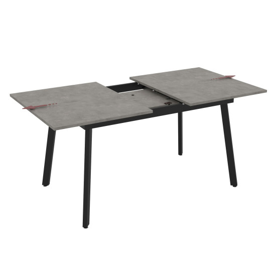 Стол LINI 138 Retro Silver Stone
