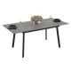 Стол LINI 138 Retro Silver Stone