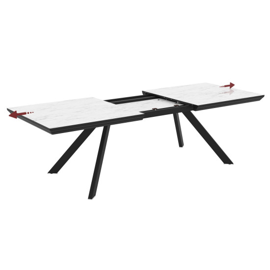 Стол CORIN 200 Marmo Glossy