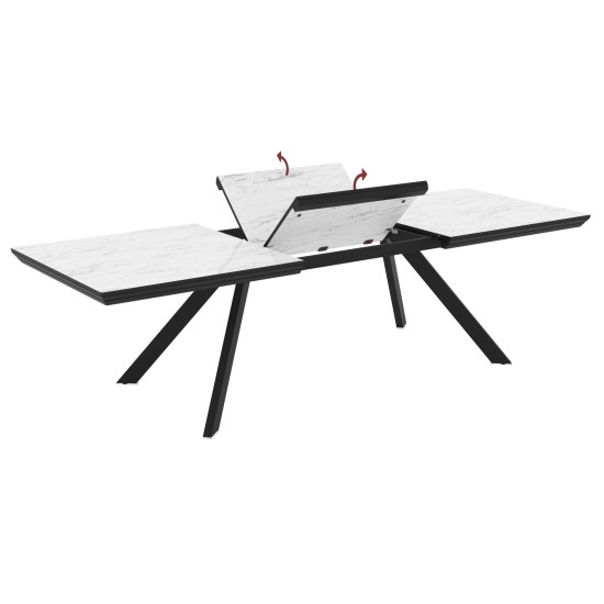 Стол CORIN 200 Marmo Glossy