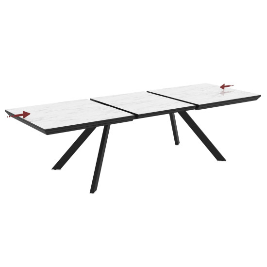 Стол CORIN 200 Marmo Glossy