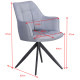 Стул REX Dark Grey