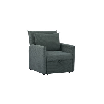 Раскладное кресло KAMPIS зеленого цвета