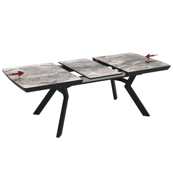 Стол ROBAT 160 Cosmos Glossy