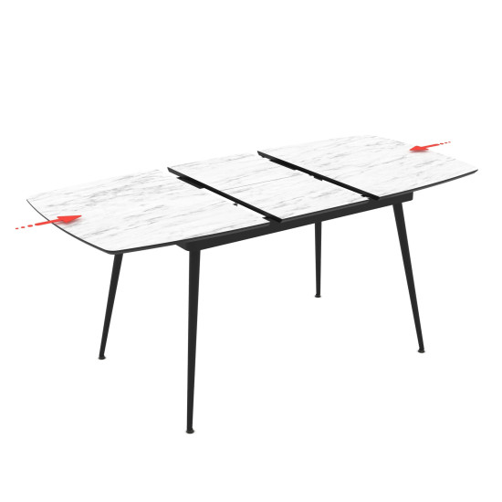 Стол YENSE 125 Marmo Mat