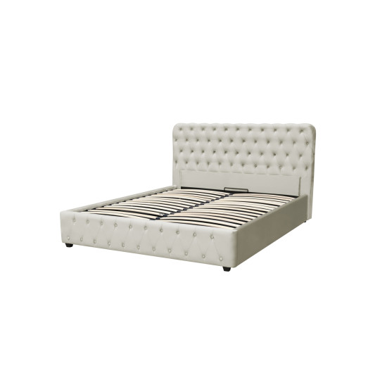 Кровать BELINDA 160х200 Light Grey
