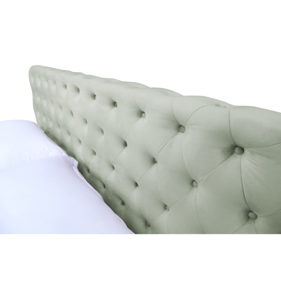 Кровать BELINDA 160х200 Light Grey