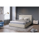 Кровать BELINDA 160х200 Light Grey