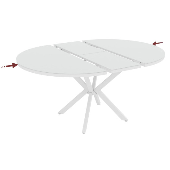 Стол ZEGOV 120 White