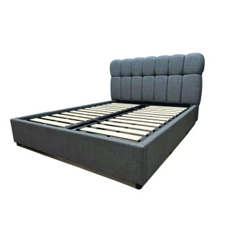 Кровать ENIGMA 160х200 темно-серая