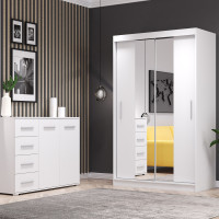 NEOMI 01 FRIDA 01 - White & White 