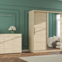 Body: Sonoma oak, Front: Sonoma oak 