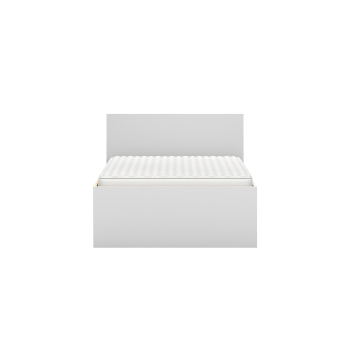 Кровать - JOY I Белый/Дуб Артизан