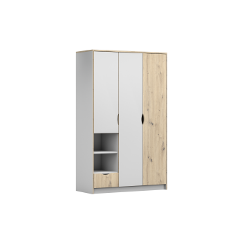 3D skapis - JOY I White / Artisan ozols 3D skapis - JOY I White / Artisan ozols