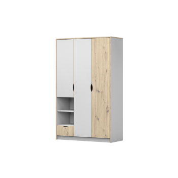3D skapis - JOY I White / Artisan ozols 3D skapis - JOY I White / Artisan ozols