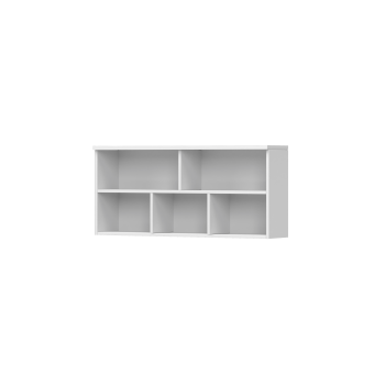 Полка подвесная – JOY I Белый/Дуб Артизан