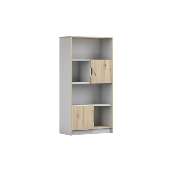 Augstais plaukts - JOY I White / Artisan Oak