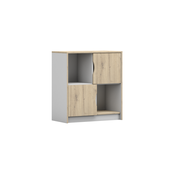Zemais plaukts - JOY I White / Artisan Oak Zemais plaukts - JOY I White / Artisan Oak