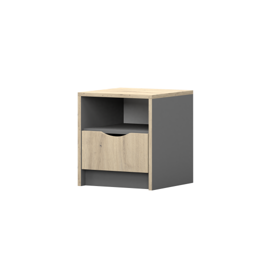 Naktsskapītis - JOY II Grey / Artisan