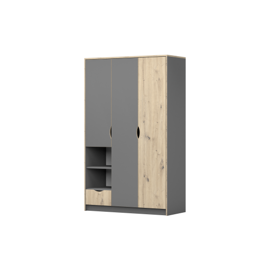 3D skapis - JOY II Grey / Artisan