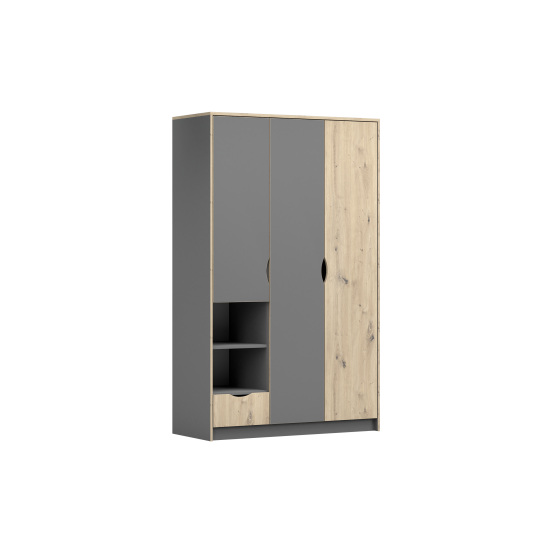 3D skapis - JOY II Grey / Artisan