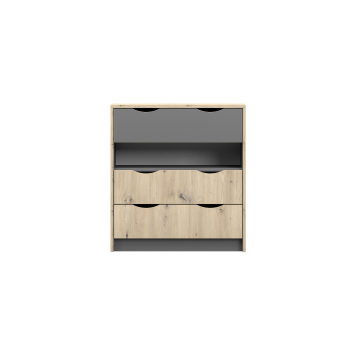 Kumode 3S JOY II Pelēka / Artisan Kumode 3S JOY II Pelēka / Artisan