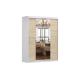 Skapis ar bīdāmām durvīm VISTA 01 (150 cm)