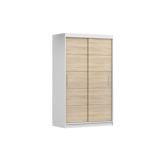 Skapis ar bīdāmām durvīm NEOMI 06 (120 cm)