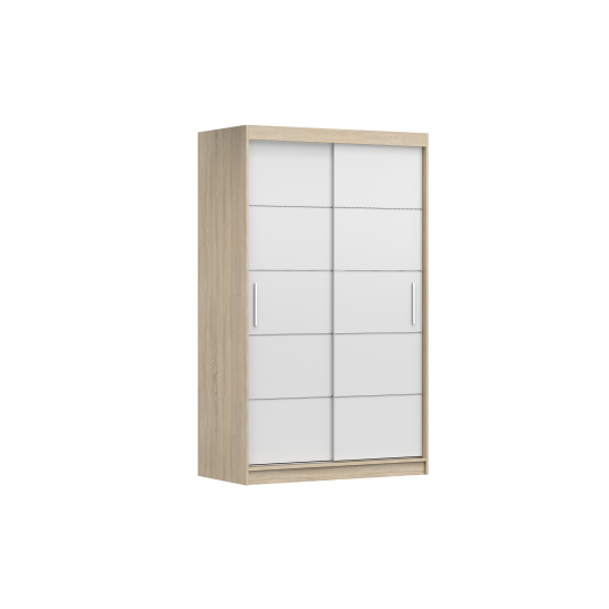 Skapis ar bīdāmām durvīm NEOMI 06 (120 cm)