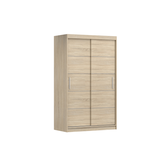 Skapis ar bīdāmām durvīm NEOMI 06 (120 cm)