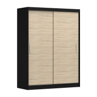 VISTA 04 150 cm - Black & Sonoma oak 