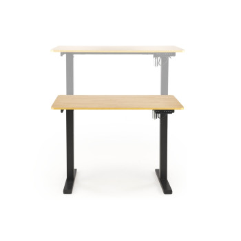 B53 Reguleeritava kõrgusega kirjutuslaud, kuldne tamm/must B53 Reguleeritava kõrgusega kirjutuslaud, kuldne tamm/must
