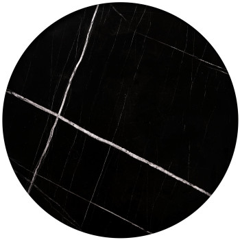 JULIETA komplekt 2 spl. lauad, must marmor/must JULIETA komplekt 2 spl. lauad, must marmor/must